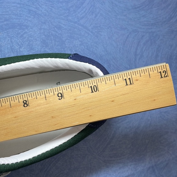 Polo Ralph Lauren Men’s Thorton 01087 Laceup Canvas Shoes Green Size 10D New - Picture 14 of 16